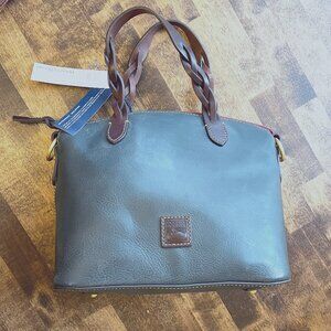 NEW Dooney & Bourke Florentine Small Heidi Satchel in Teal